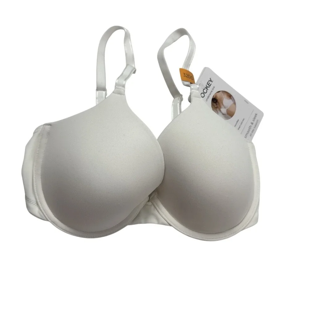 Jockey Microfiber Underwire Lined‎ T-shirt Bra Mesh Wings, Foam Cup